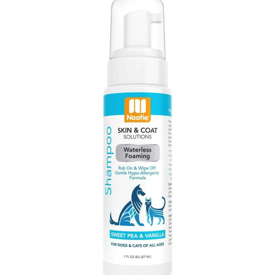 Nootie Waterless Foaming Shampoo Luktärt & Vanilj 207 ml