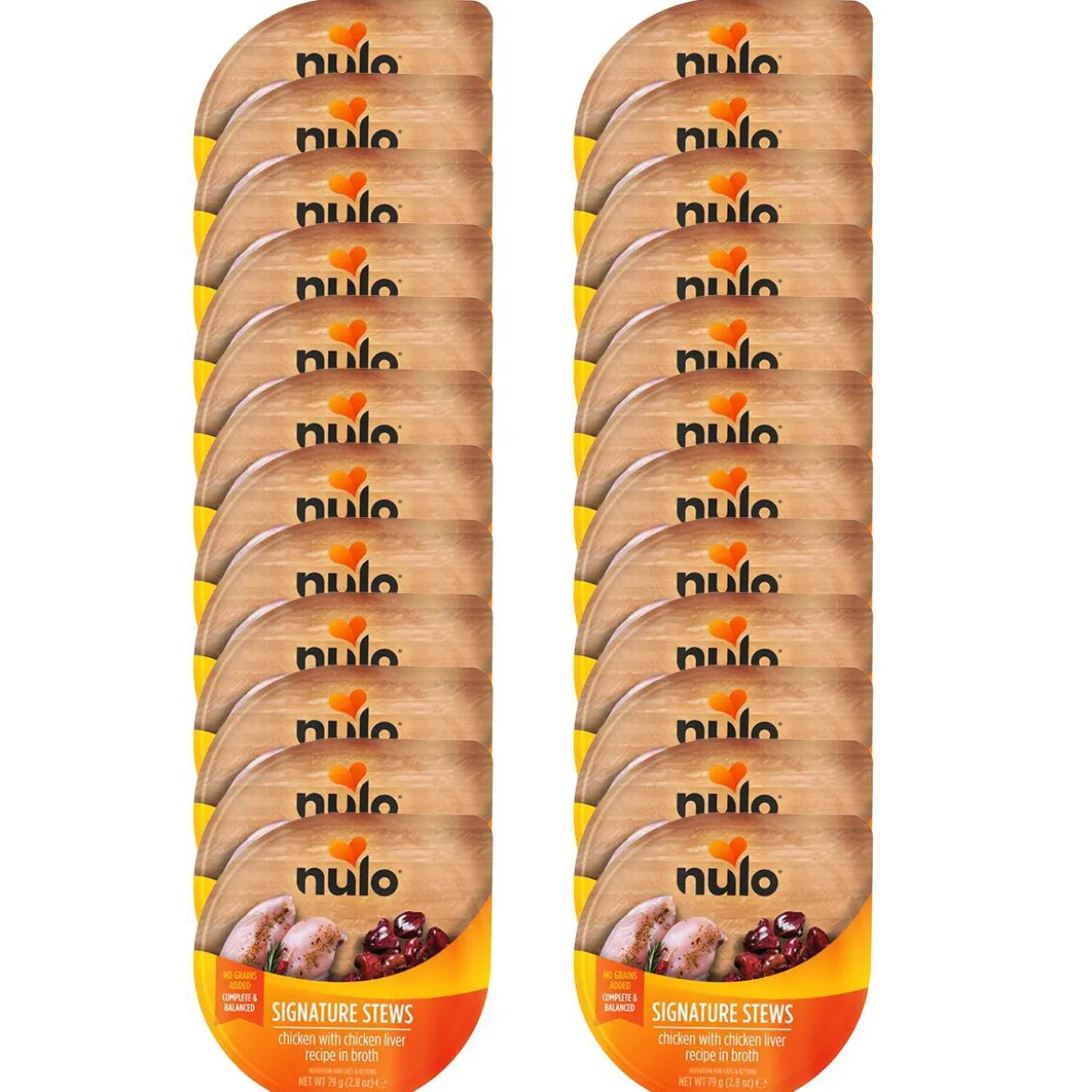 Nulo Signature Stews Cat Chicken with Chicken Liver in Broth Våtfoder till Katt 79 g