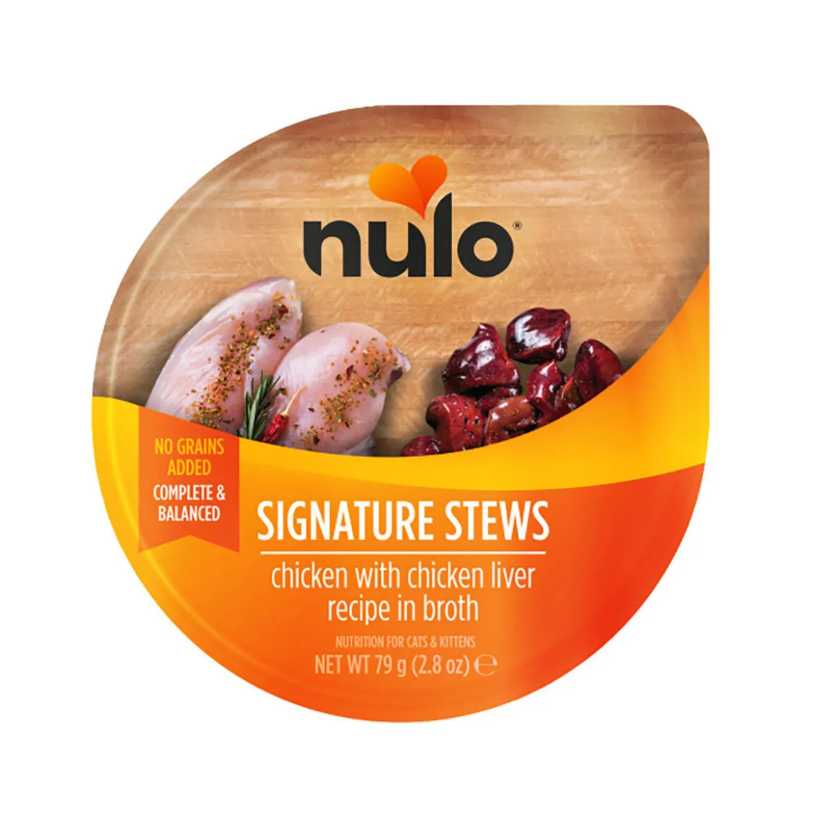 Nulo Signature Stews Cat Chicken with Chicken Liver in Broth Våtfoder till Katt 79 g