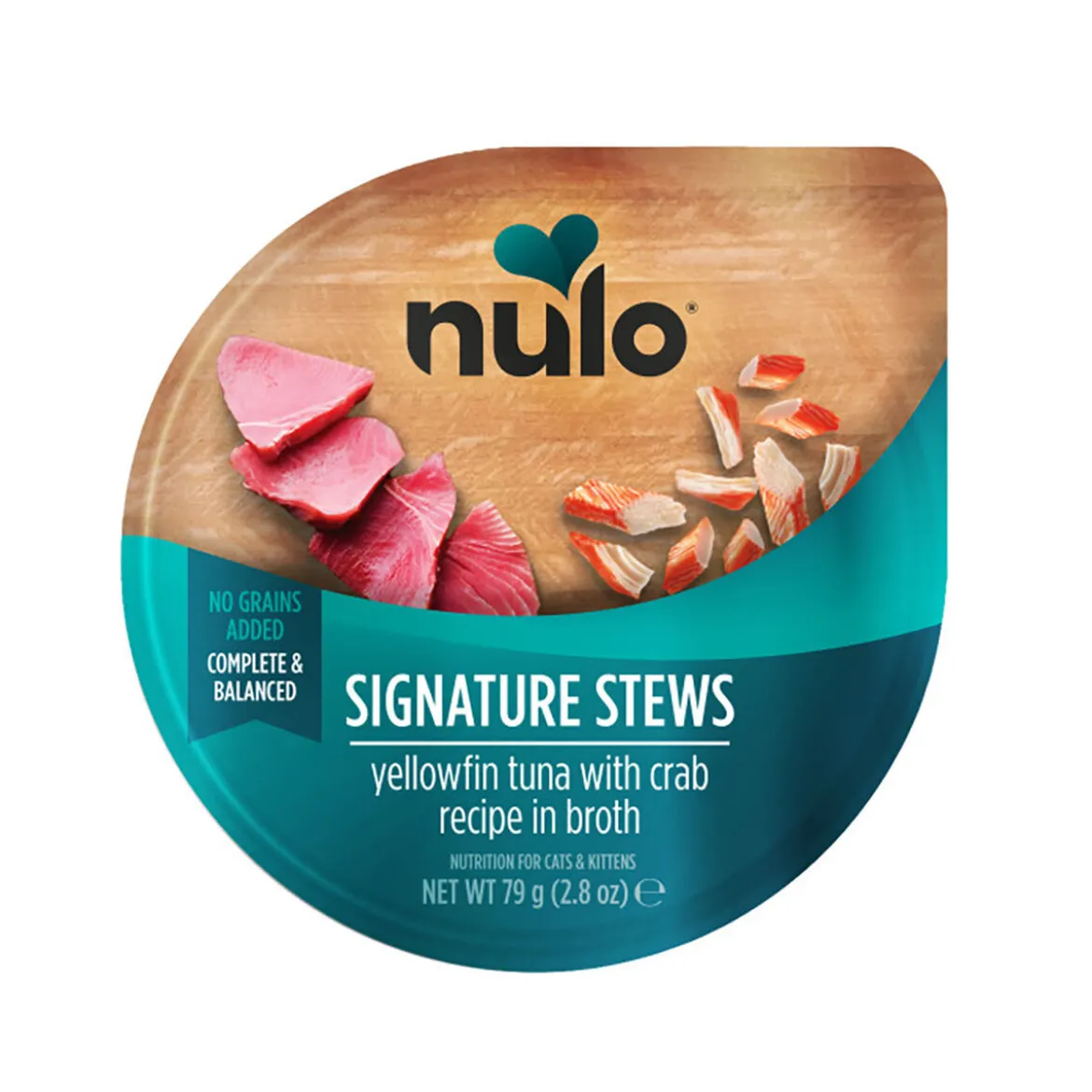 Nulo Signature Stews Cat Yellowfin Tuna with Crab in Broth Våtfoder till Katt 79 g