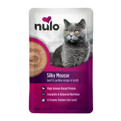 Nulo Silky Mousse Cat Beef & Sardine in Broth Våtfoder till Katt 79 g
