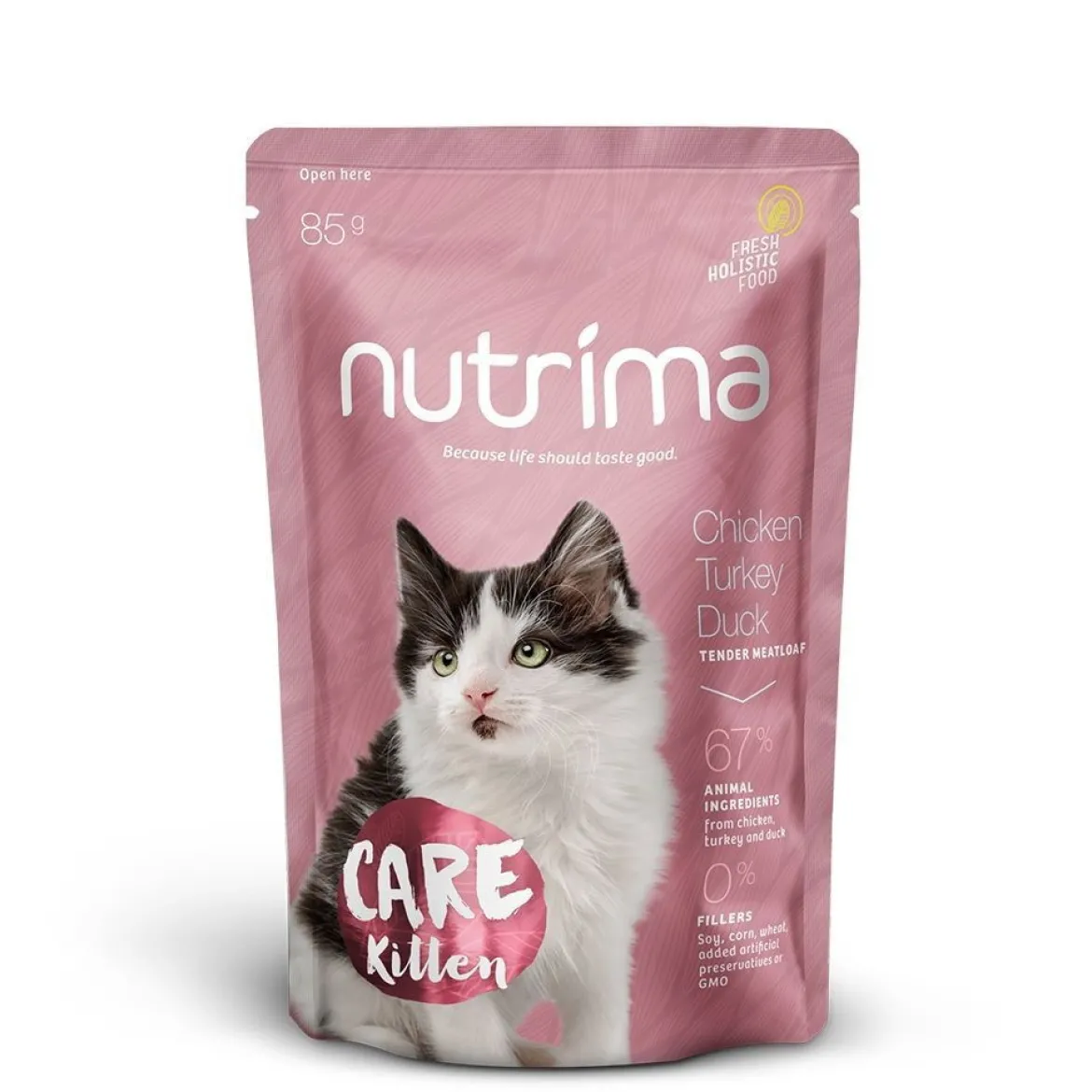 Nutrima Care Kitten Kyckling, Kalkon & Anka