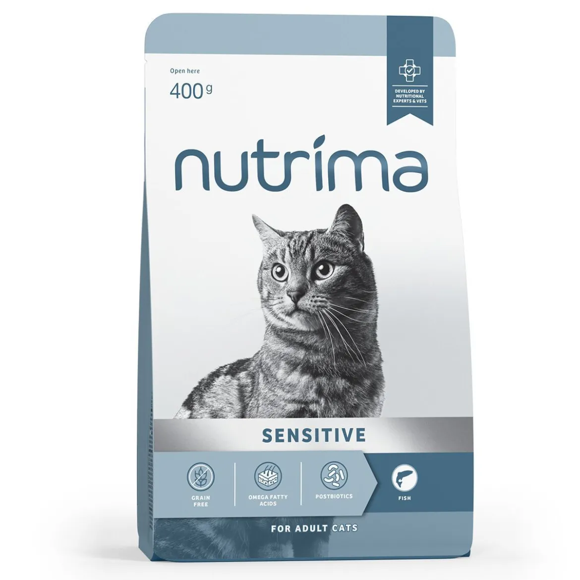 Nutrima Cat Adult Sensitive Fish Torrfoder till Katt