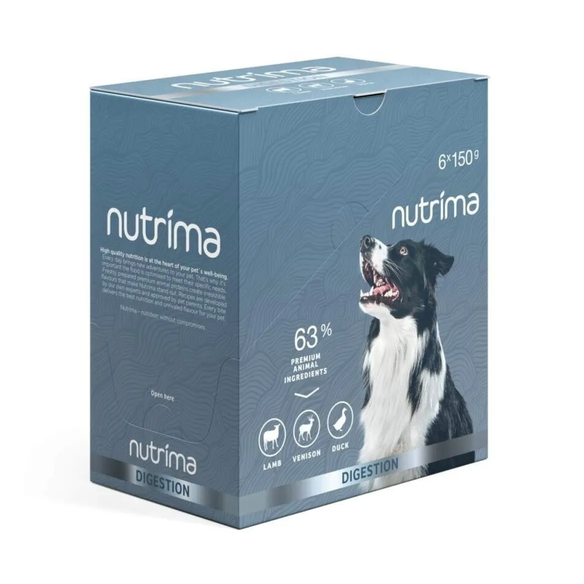 Nutrima Health Digestion Lamm, Hjort & Anka 150 g