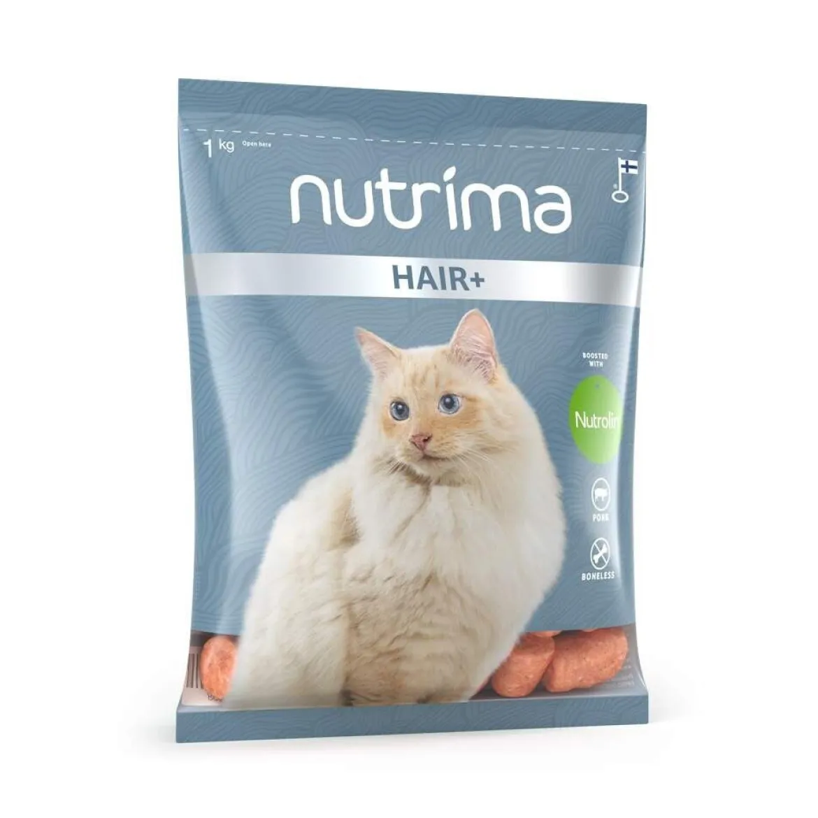 Nutrima Raw Cat Adult Hair+ 1 kg