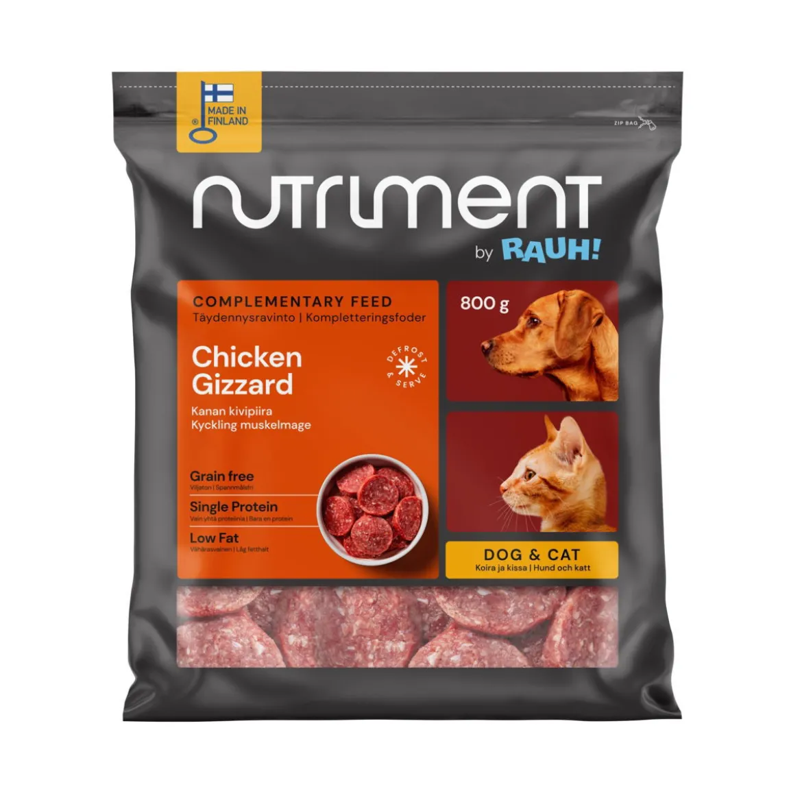 Nutriment by RAUH! Kyckling muskelmage 800 g