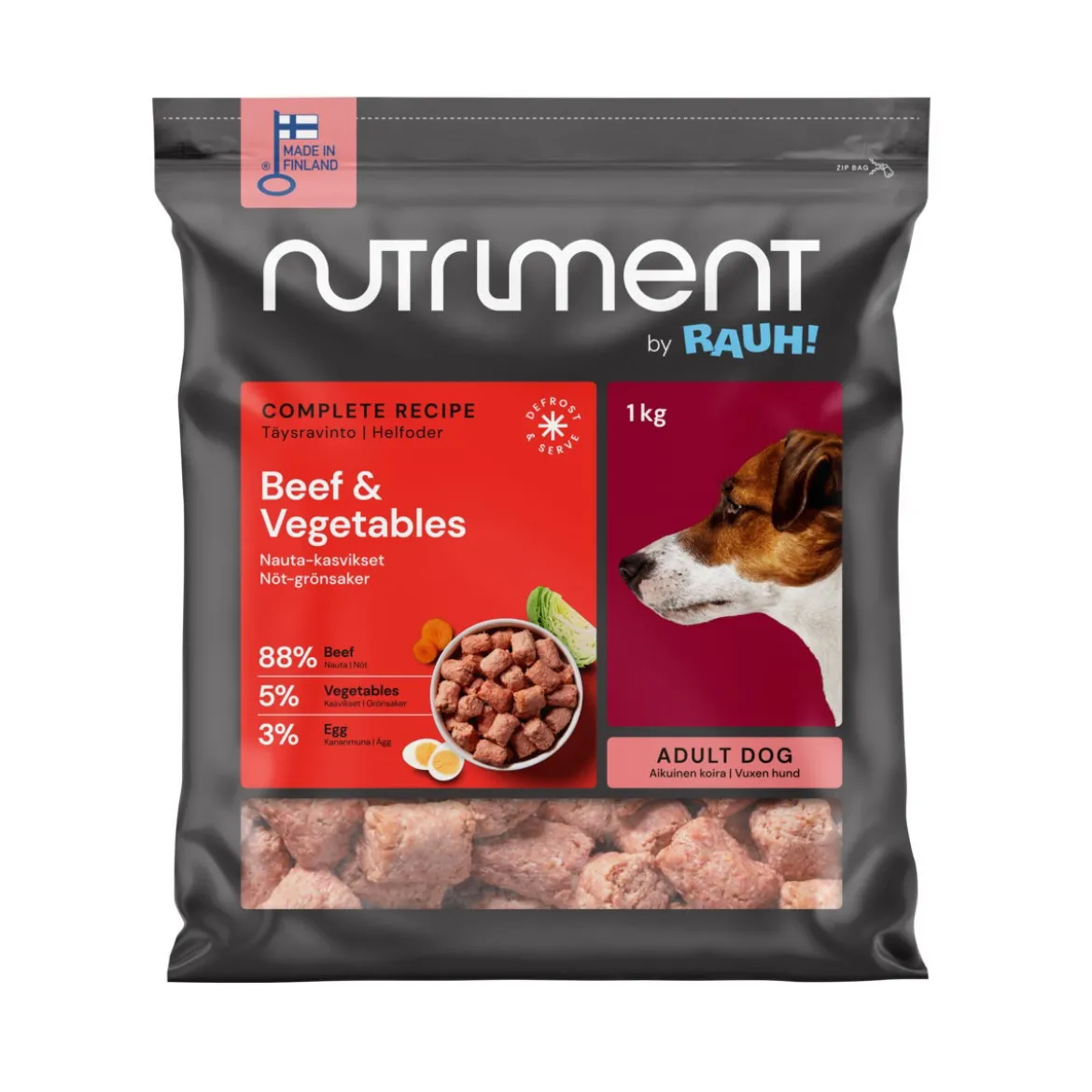 Nutriment by RAUH! Nöt-Grönsaker 1 kg