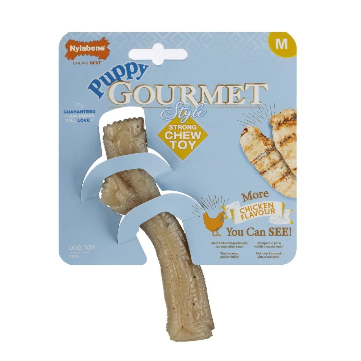 Nylabone Puppy Gourmet Stick Chicken S