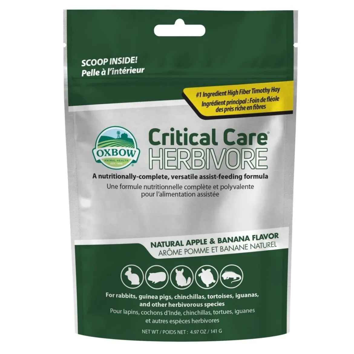 Oxbow Critical Care Herbivore Apple & Banana
