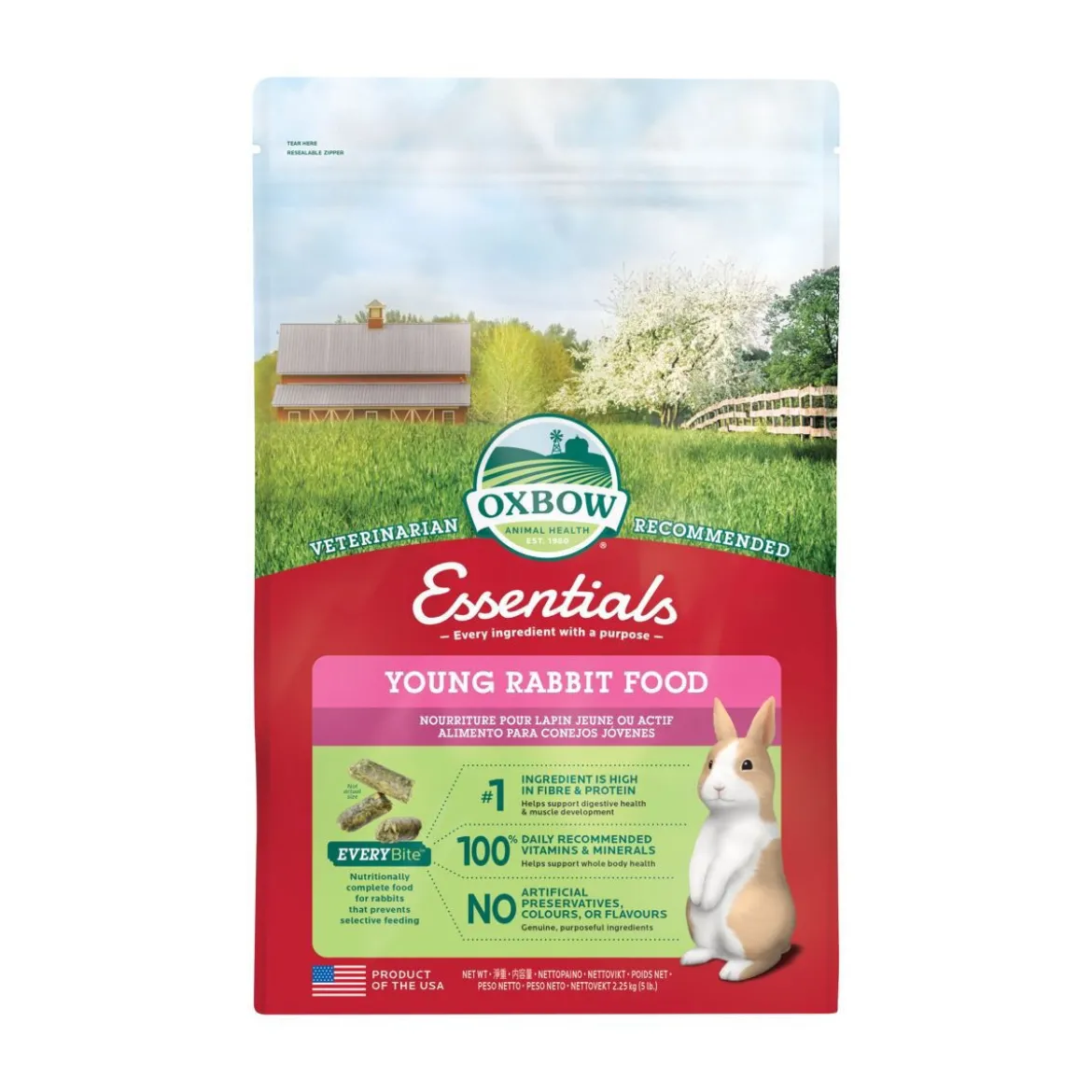 Oxbow Essentials Young Rabbit Kaninfoder