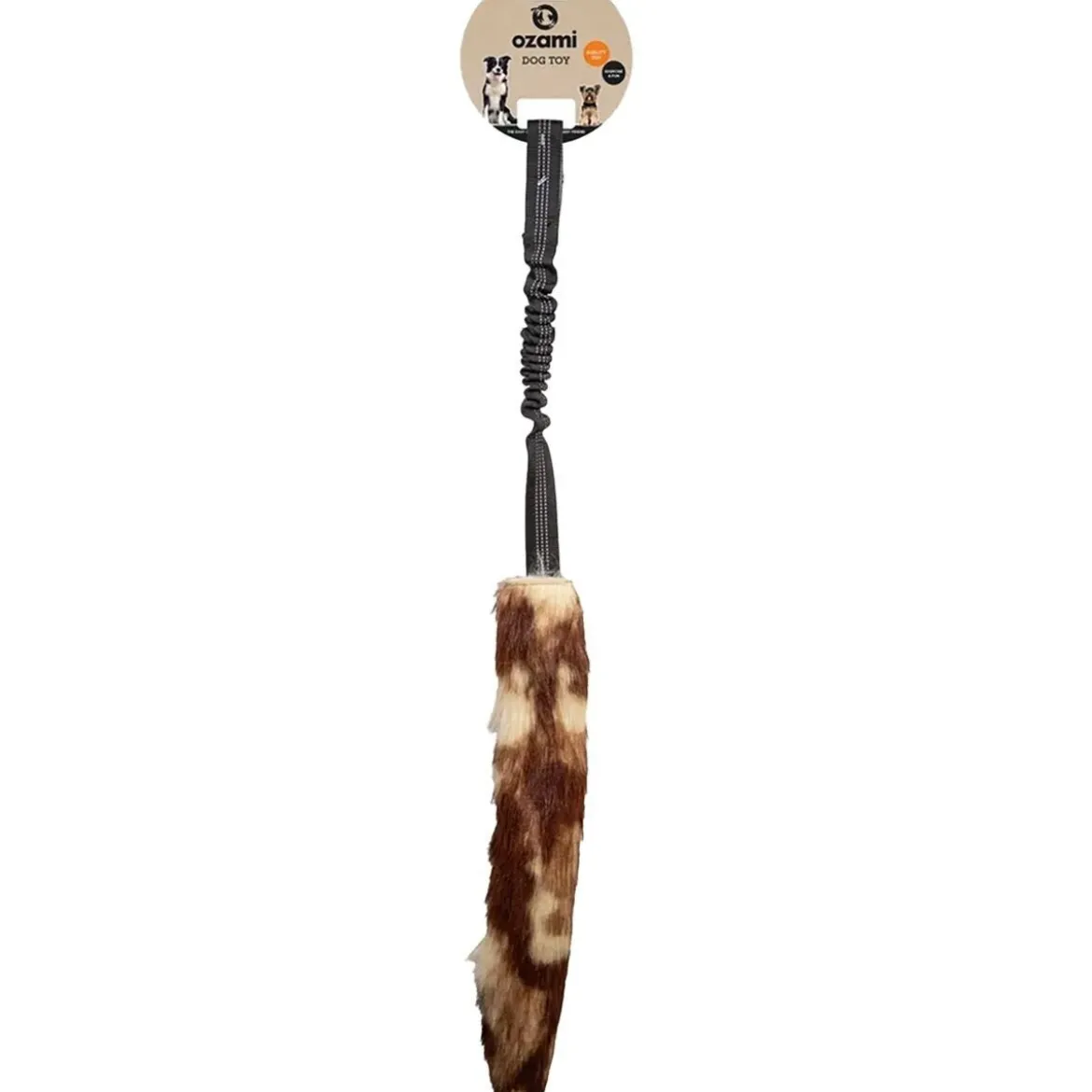 Ozami Play-N-Tug Kampleksak med Fuskpäls 80cm