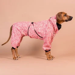 PAIKKA Regnoverall till Hund Röd
