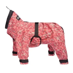 PAIKKA Regnoverall till Hund Röd