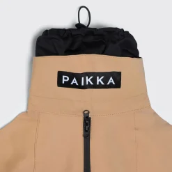PAIKKA Visibility Lite Regnjacka Ljusbrun