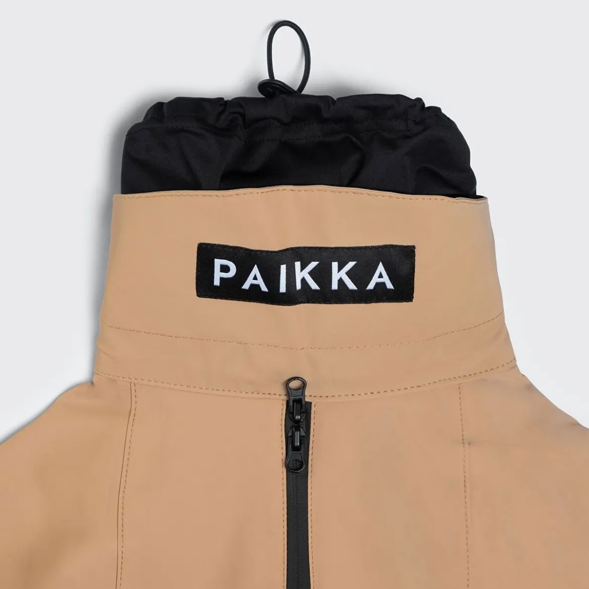 PAIKKA Visibility Lite Regnjacka Ljusbrun