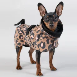 PAIKKA Visibility Lite Regnjacka Leopard Brun