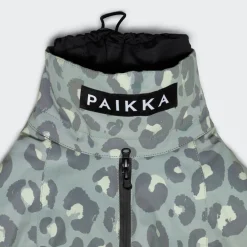 PAIKKA Visibility Vinterjacka till Hund Reflekterande Leopard Grön
