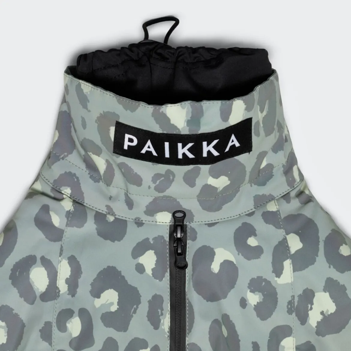 PAIKKA Visibility Vinterjacka till Hund Reflekterande Leopard Grön