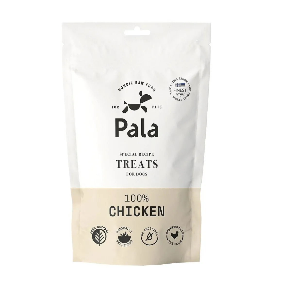 Pala 100% Chicken Lufttorkat Hundgodis 100 g