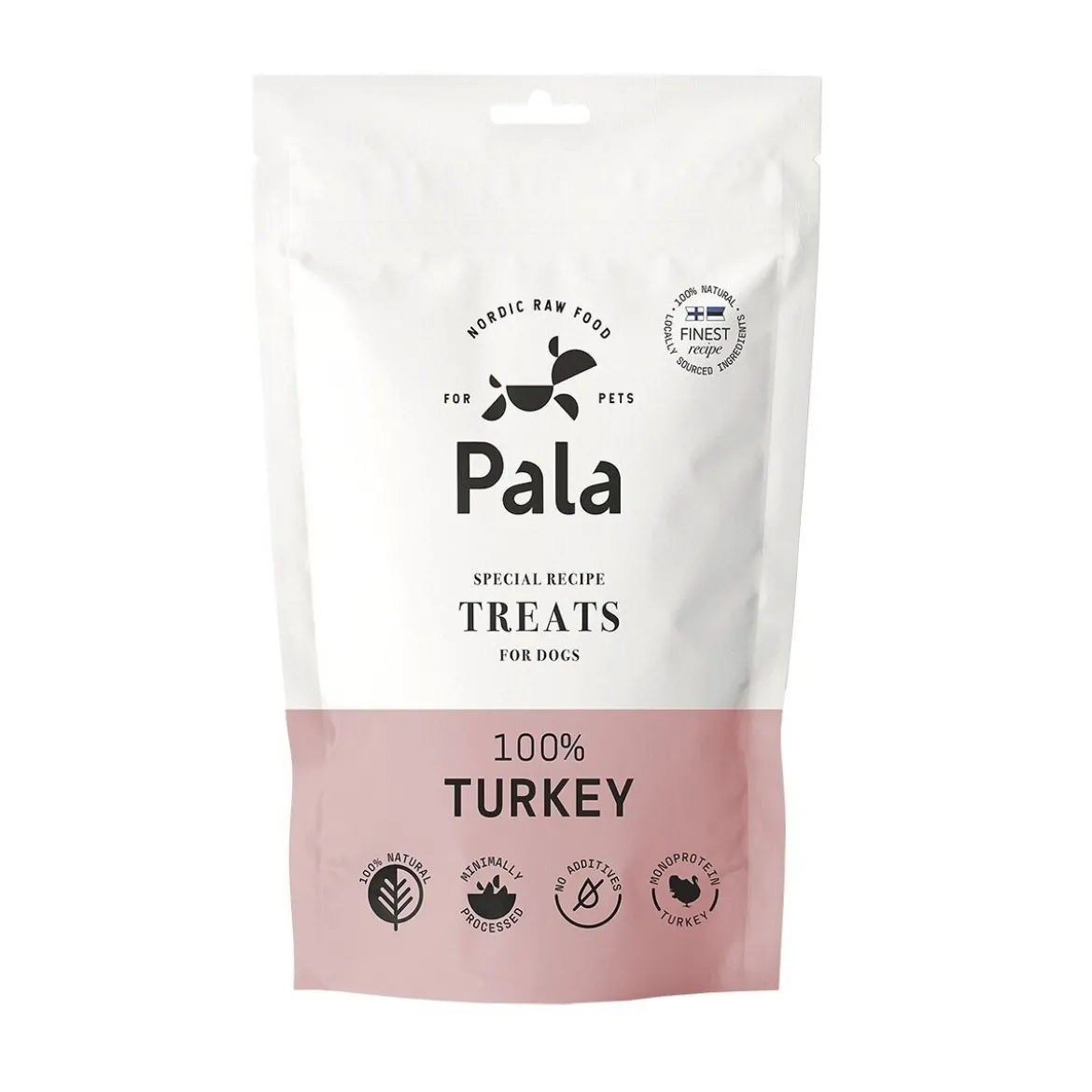 Pala 100% Turkey Lufttorkat Hundgodis 100 g