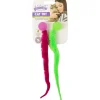 Pawise Studsande Ormar Kattleksaker 2-pack