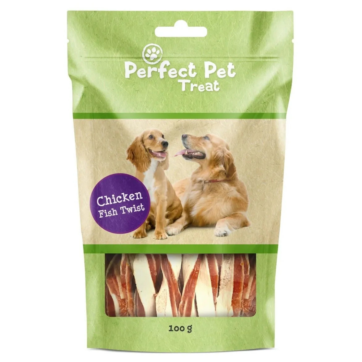 Perfect Pet Chicken & Fish Twist 100 g
