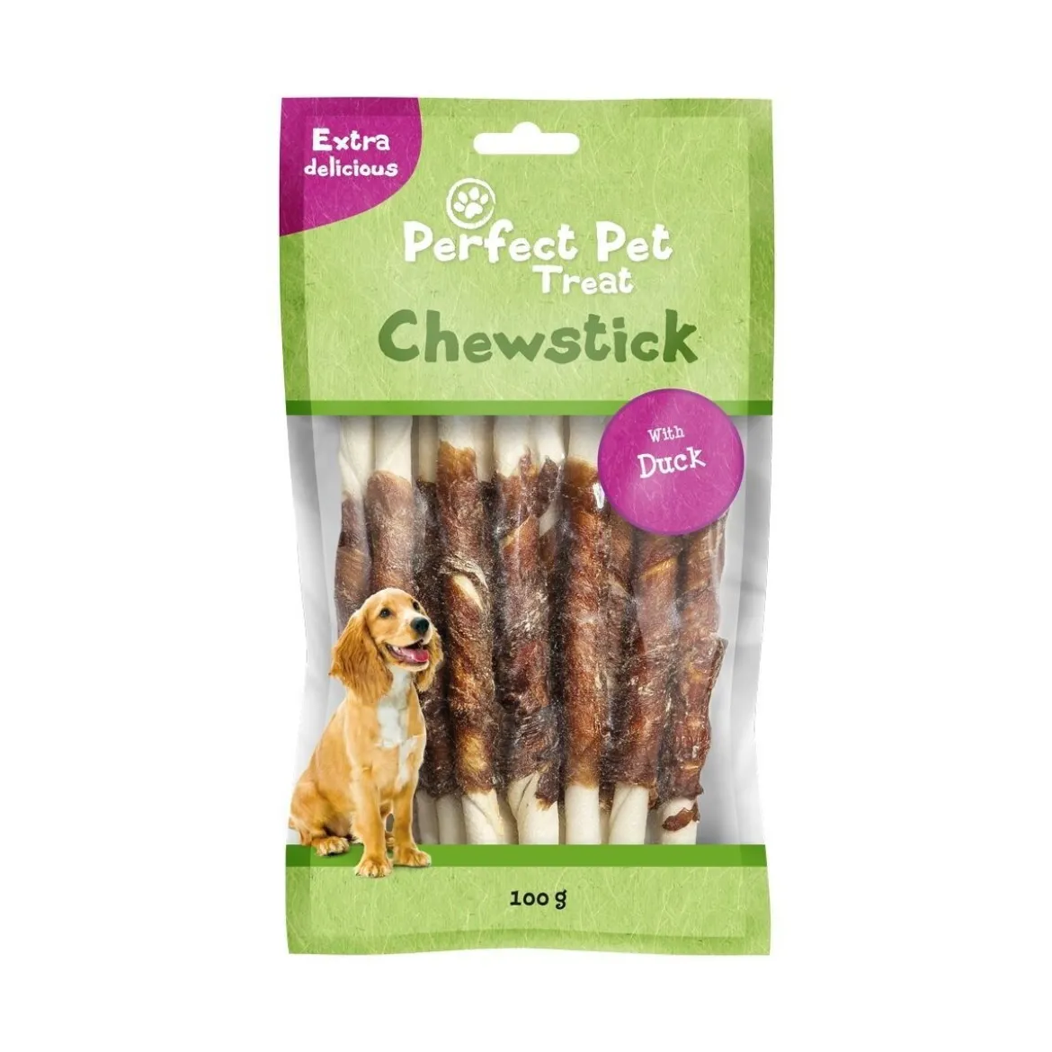 Perfect Pet Duck Wrapped Tuggben 13 cm