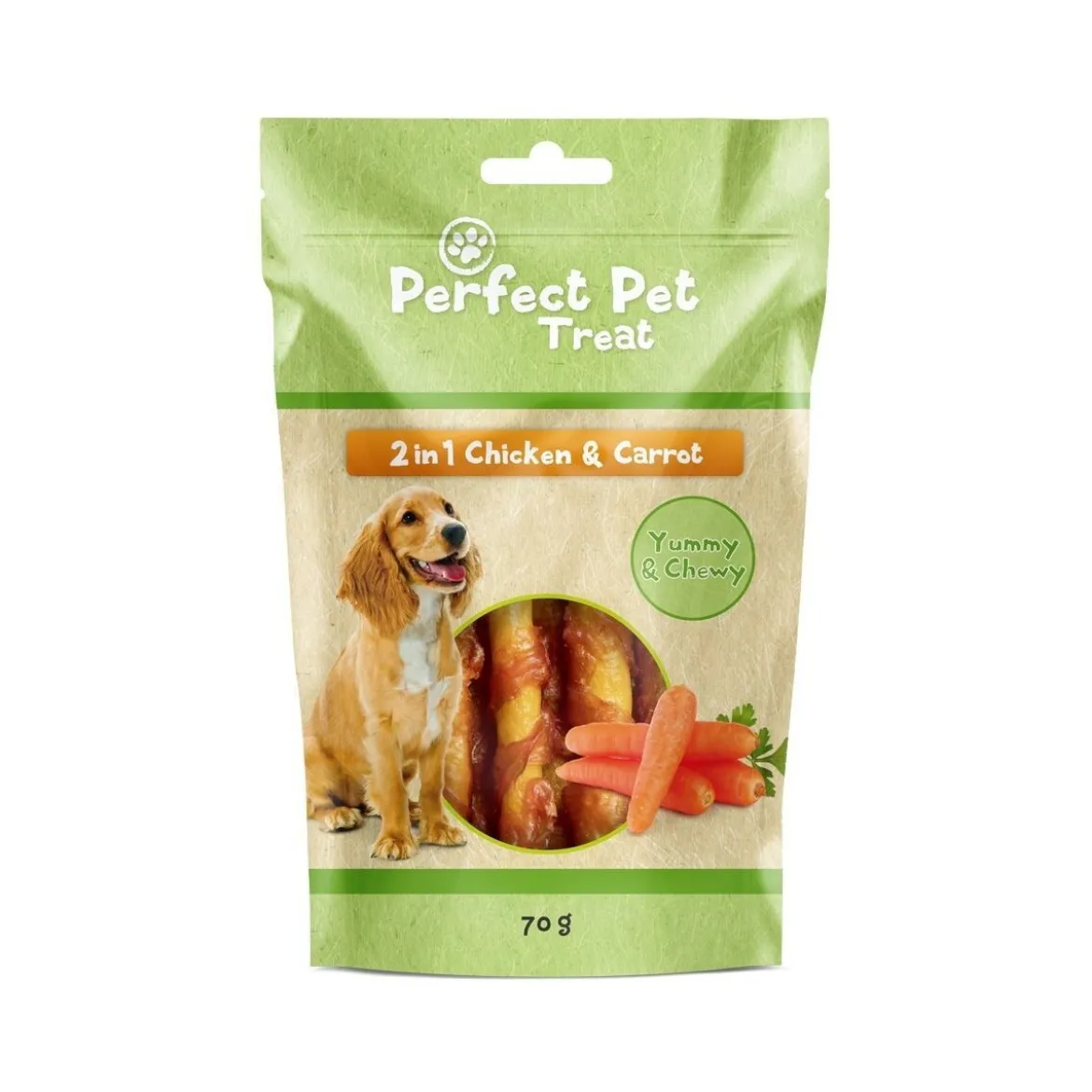 Perfect Pet 2-in-1 Chicken & Carrot 70 g