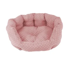 PetEasy Hundbädd Prickig Rosa