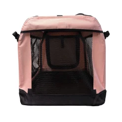 PetEasy Luxury Soft Transportbur Ljusrosa