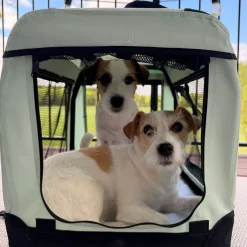 PetEasy Luxury Soft Transportbur Ljusgrön