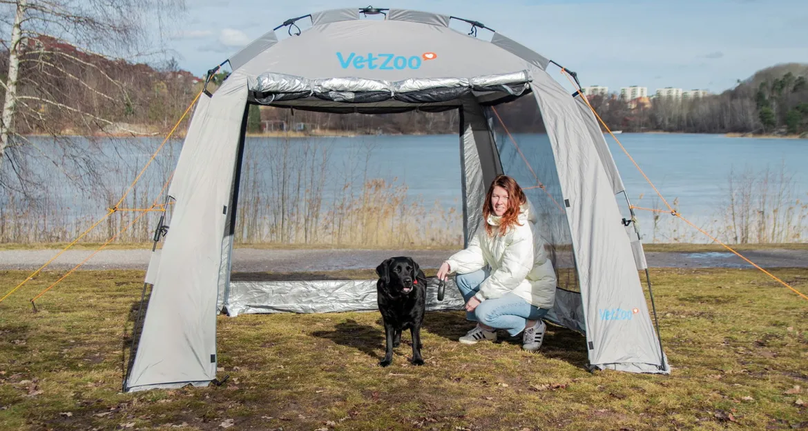 PetEasy VetZoo Utställningstält till hund