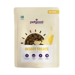 Petgood Skin & Coat Hundgodis med Insektsprotein 100 g