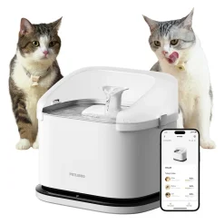 Petlibro Dockstream RFID Multi Cats Vattenfontän Vit