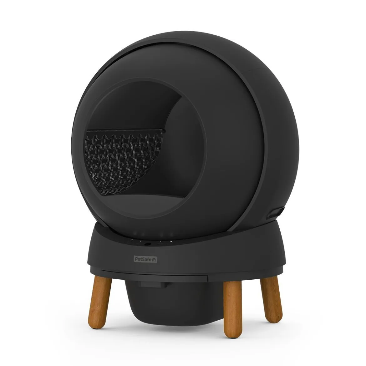 PetSafe SmartSpin Självrensande Kattlåda Svart