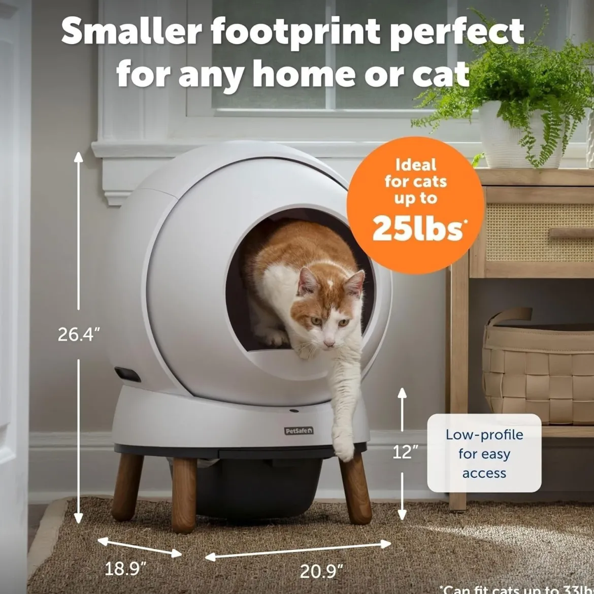 PetSafe SmartSpin Självrensande Kattlåda