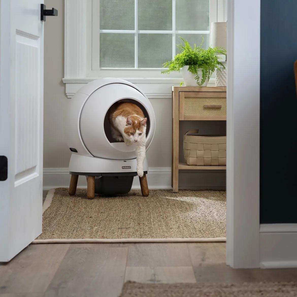 PetSafe SmartSpin Självrensande Kattlåda
