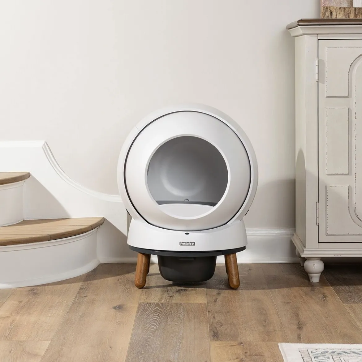 PetSafe SmartSpin Självrensande Kattlåda