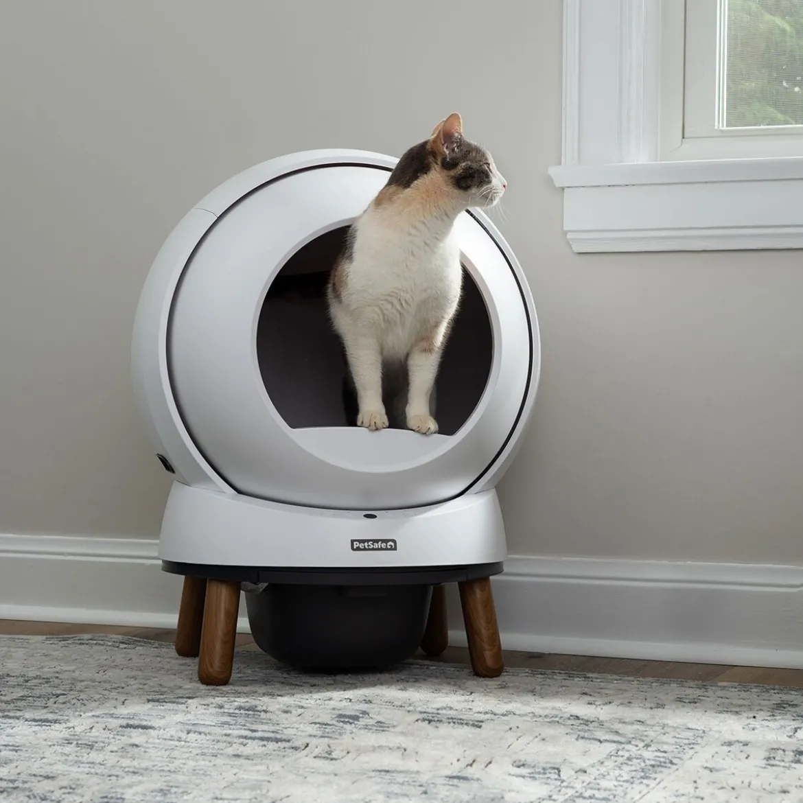 PetSafe SmartSpin Självrensande Kattlåda