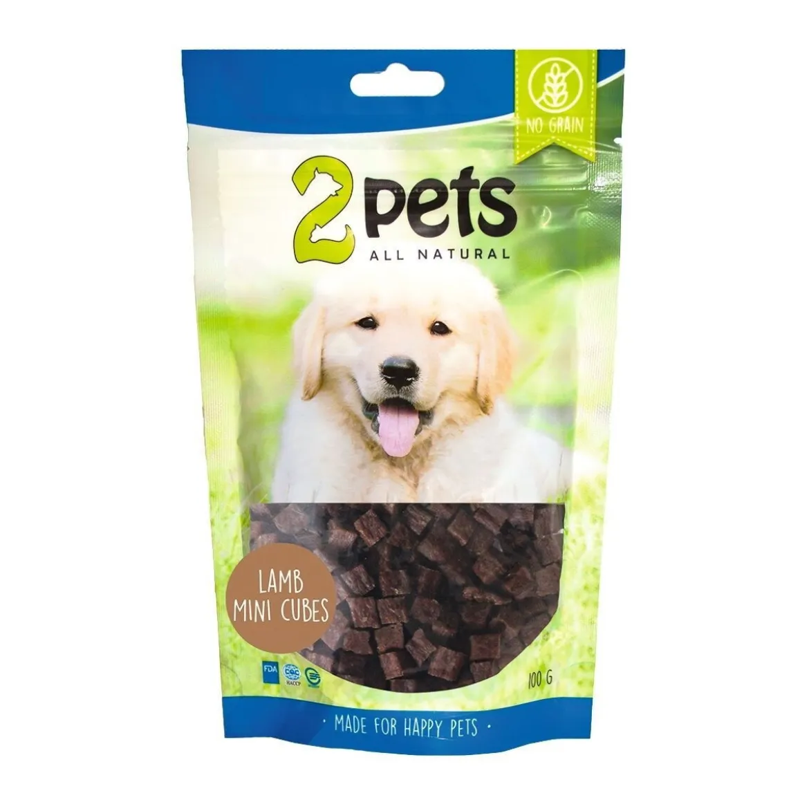 2Pets Minicubes Hundgodis med Lamm
