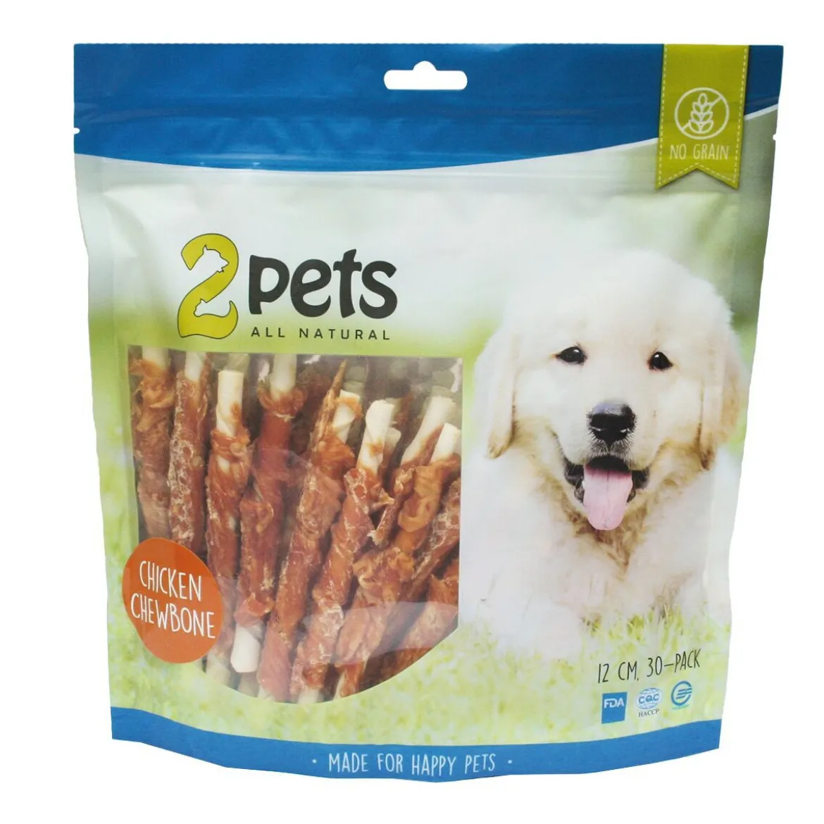 2Pets Tuggpinne med Kycklingfilé 30-pack
