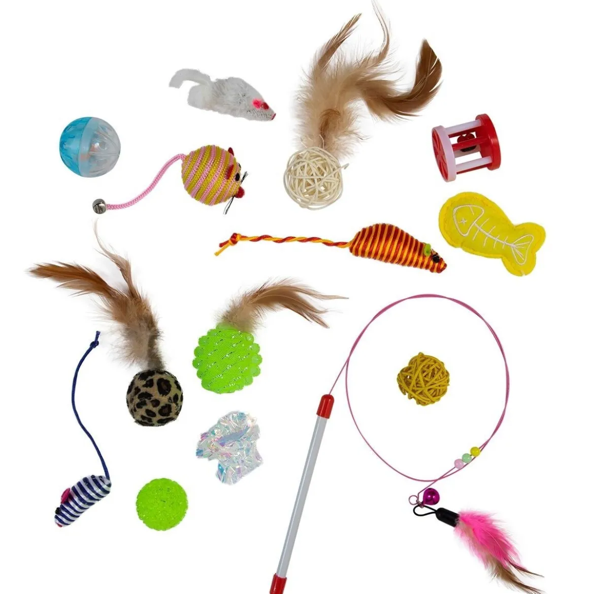 Petzone Multipack Kattleksaker