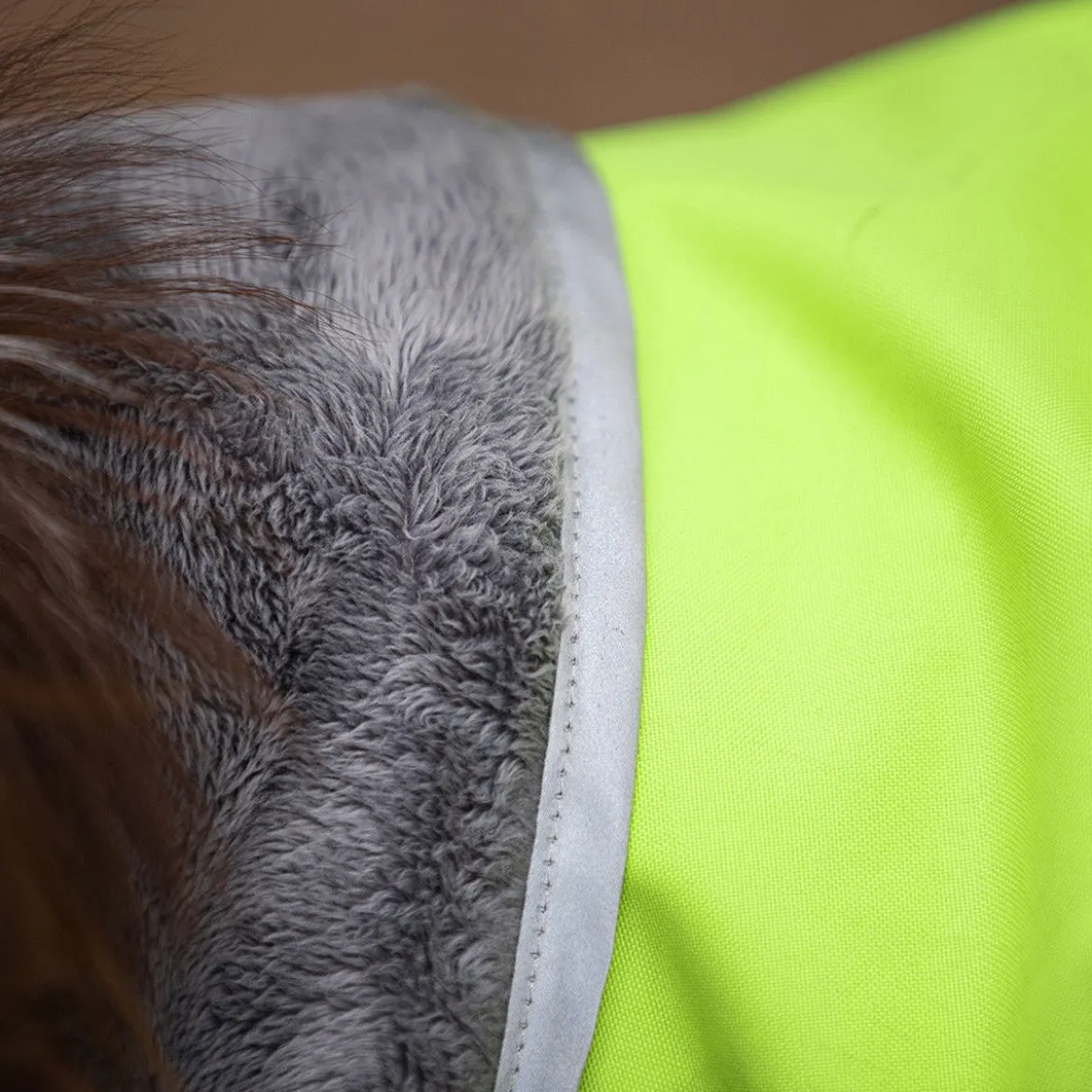 Pomppa Kevyt Regnjacka Hund Lime