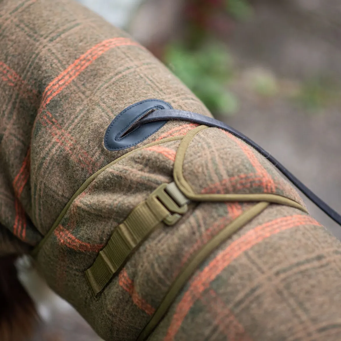 Pomppa Woolie Hundtäcke Olive