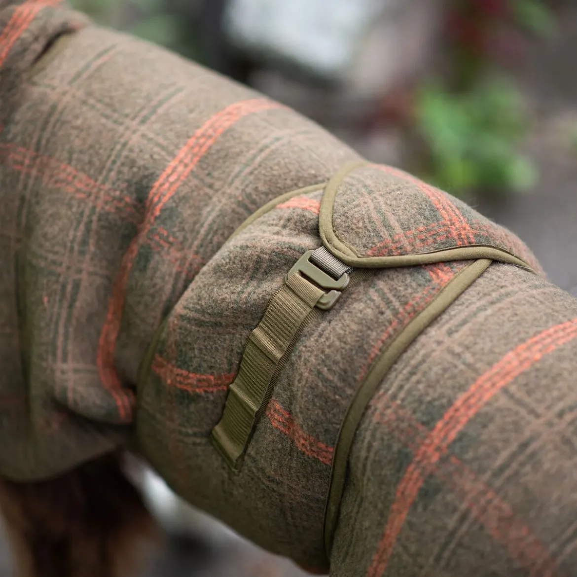 Pomppa Woolie Hundtäcke Olive