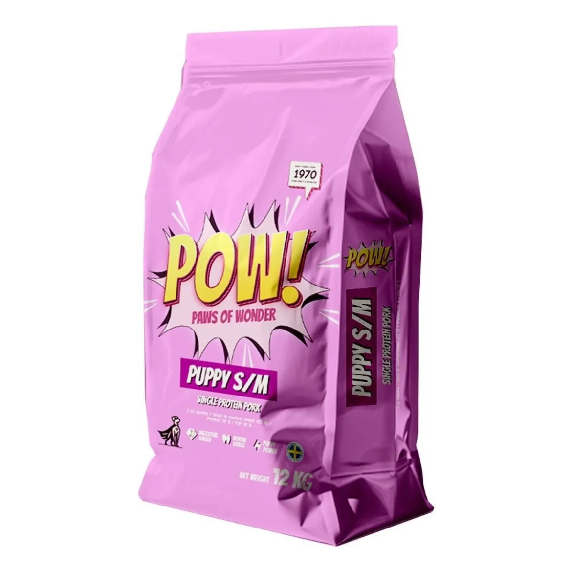 POW! Dog Puppy Small/Medium Pork