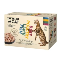 PrimaCat Classic Multipack in Gravy 12x85 g