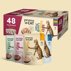 PrimaCat Classic Valuepack in Gravy 48x85 g
