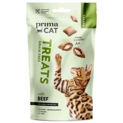PrimaCat Crunchy Grain Free BeefAnti-hairball 40 g