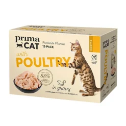 PrimaCat Poultry in Gravy 12x85 g